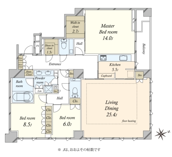 広さを追求 100m2超マンション 不動産売買のietan イエタン