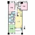 ライオンズステージ五反野弐番館間取り図