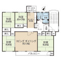 鎌倉グリーンハイツＤ−１号棟間取り図