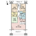 グローブスクエア間取り図