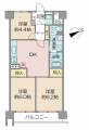 日商岩井中山マンション間取り図