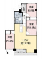 新松戸中央プラザハイツ間取り図