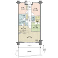 パークハウス新小岩間取り図