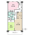 ファミリータウン東陽　D棟間取り図