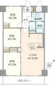 プラザ南行徳間取り図