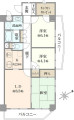 藤和シティコープ中野沼袋間取り図