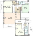 東高駒込ペアシティA棟間取り図