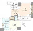 パークホームズ横濱関内間取り図