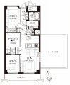 三井馬事公苑南ハイツ間取り図