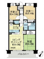 ライオンズステーションプラザあざみ野間取り図