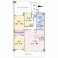 ナイスビューリヨン横濱鶴見間取り図