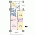 ナイスベルクール横濱綱島間取り図