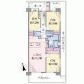 藤和ハイタウン大倉山間取り図