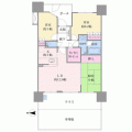 ガーデンティアラ武蔵小杉間取り図