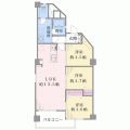 南砂住宅８号棟間取り図