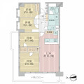 光が丘パークタウン公園南４号棟間取り図